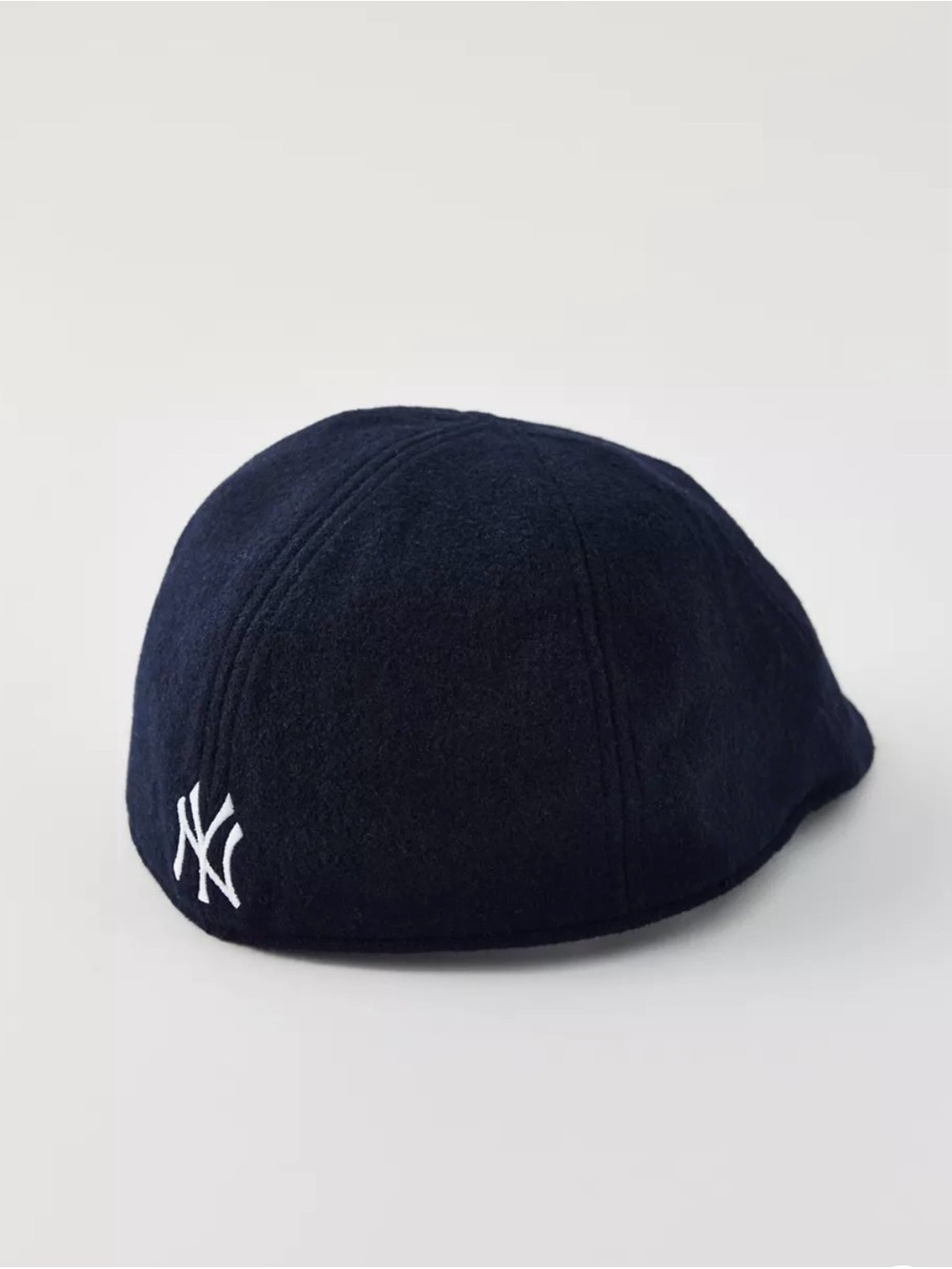 New York Yankees Navy Wool Newsboy Cap